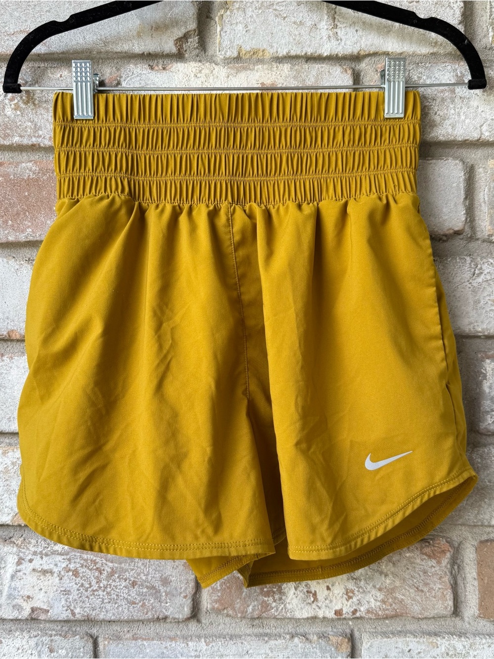 Nike Dri-Fit High Band Thick Waist Running Exercise Shorts